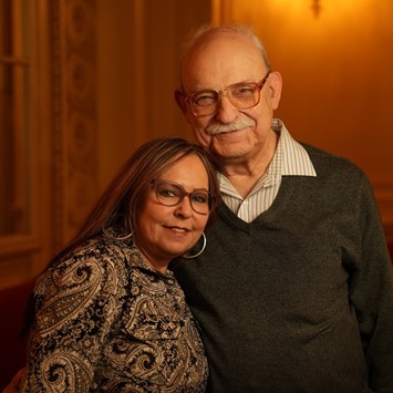 Theodore Thomas Society members Frank and Lilly Walschlager