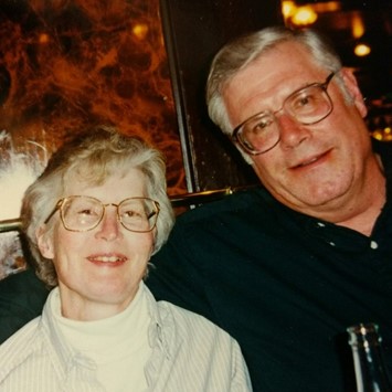 Theodore Thomas Society members Steven and Lauran Gilbreath