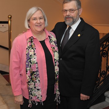 Theodore Thomas Society members Ed and Gayla Nieminen