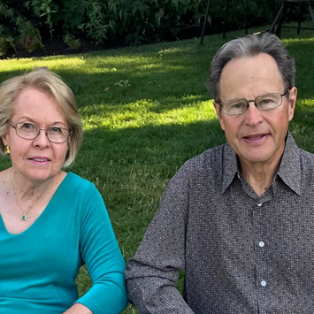 Theodore Thomas Society members Rick and Pat Berlet